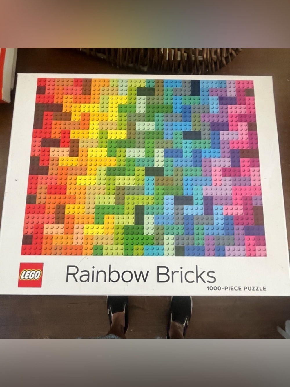 LEGO Rainbow Bricks 1000-Piece Puzzle